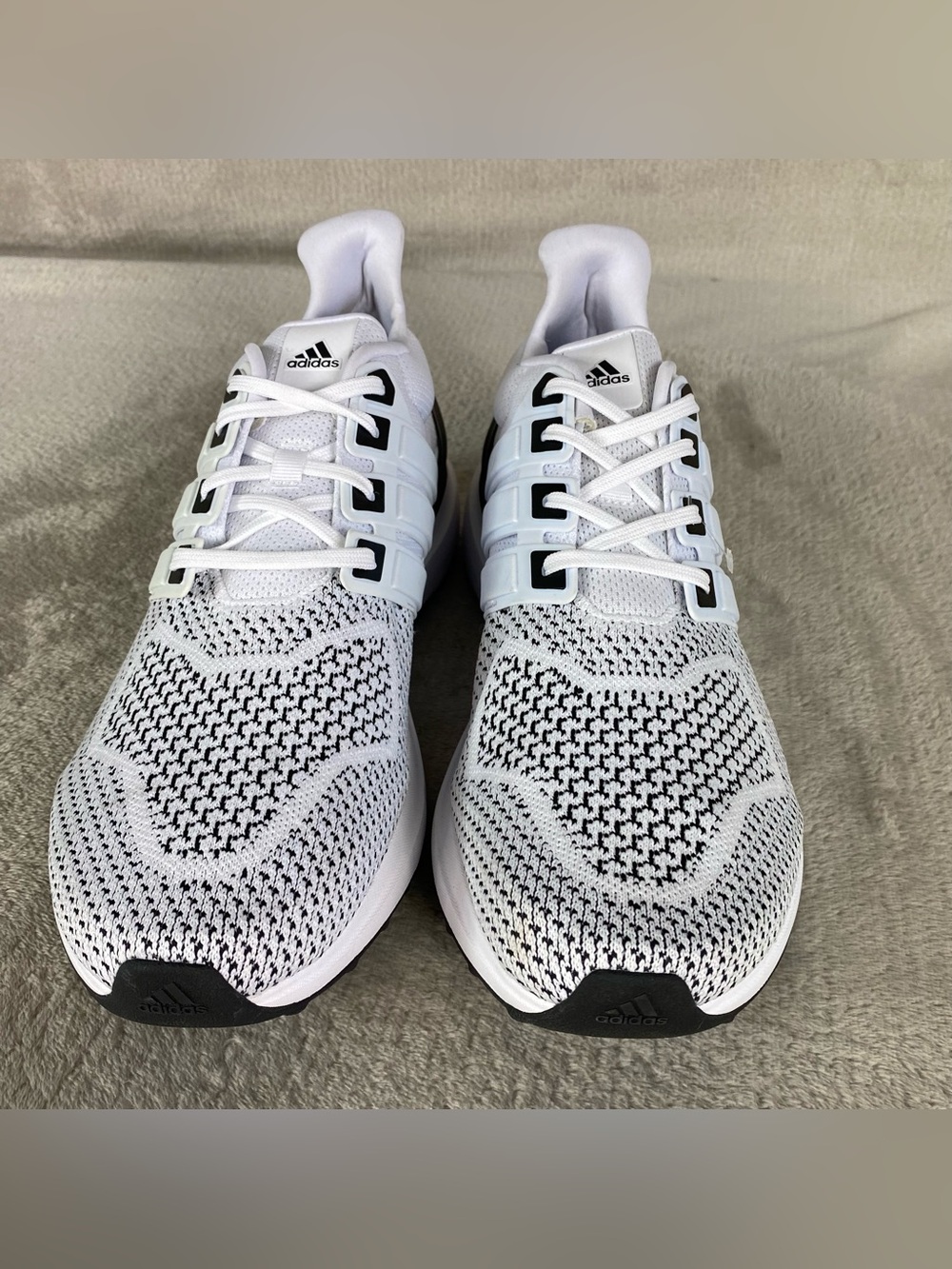 adidas Ultradream DNA IH7549 Mens Size 11.5 Black White Knit Running Shoes NEW - Picture 5 of 10